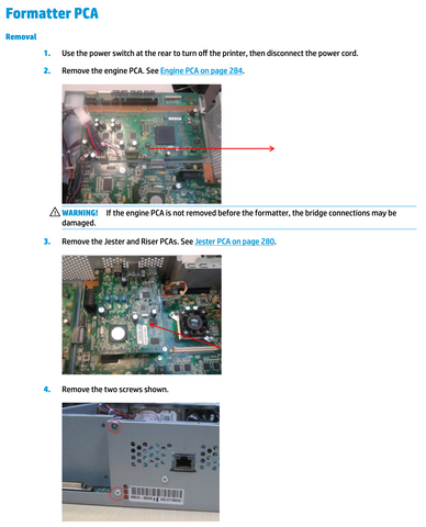 DesignJet T920 Formatter Board w/hd | CR357-67097