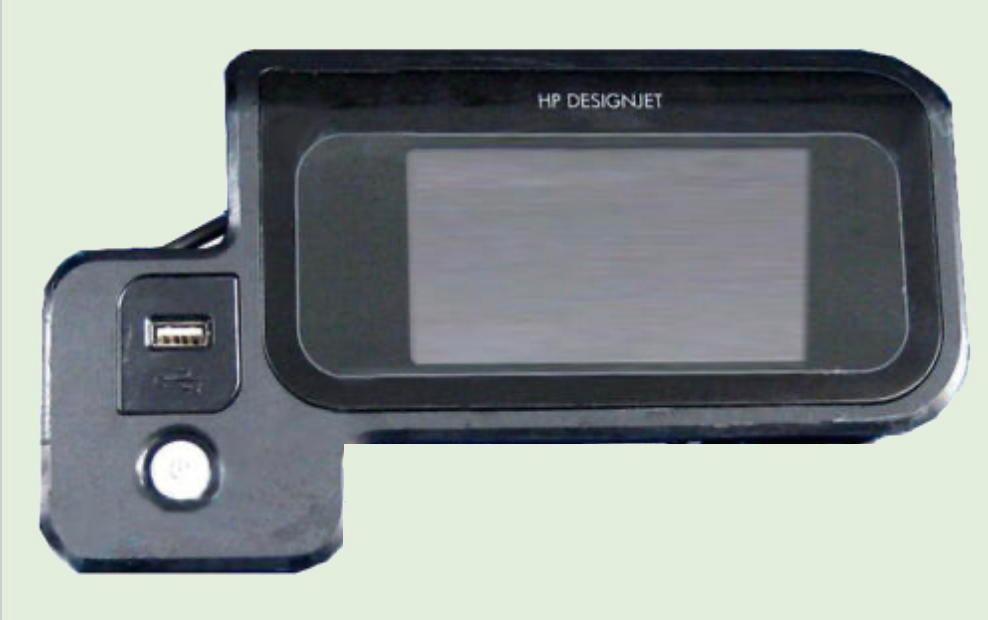 Designjet T790/T795/T1300/T2300 Display Control Panel | HP CN727-67019