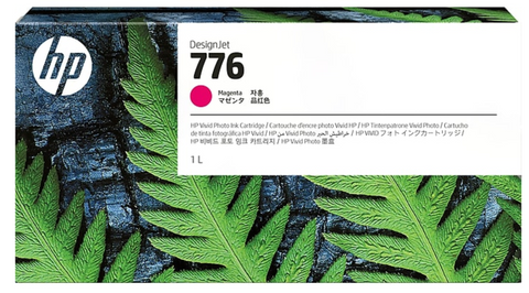 HP 776 1L Magenta DesignJet Ink Cartridge (1XB07A)