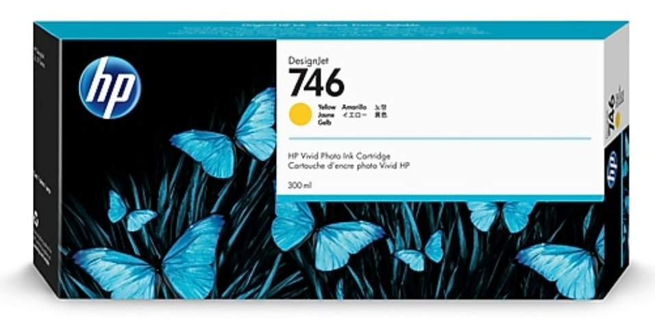 746 Yellow Standard Yield Ink Cartridge (P2V79A)