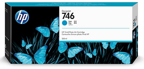 746 Cyan Standard Yield Ink Cartridge (P2V80A)