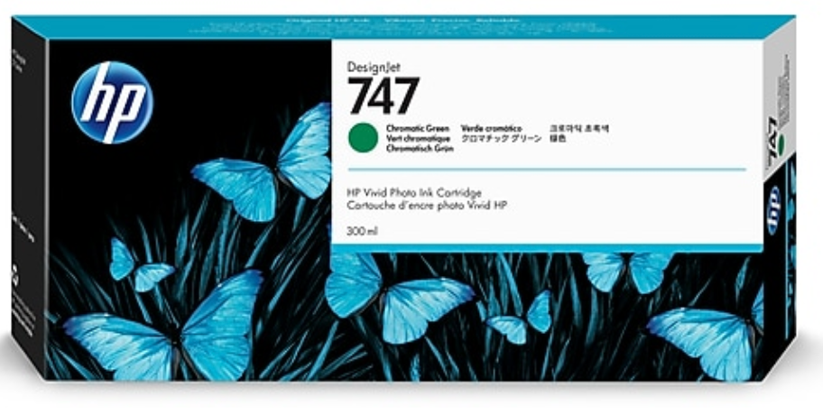 747 Green Standard Yield Ink Cartridge (P2V84A)