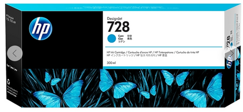728 Cyan Standard Yield Ink Cartridge (F9K17A)