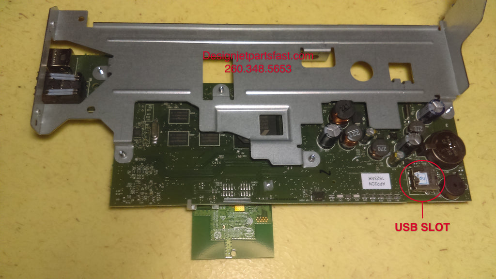 HP Designjet T120 HP-OS Encrypted Chip